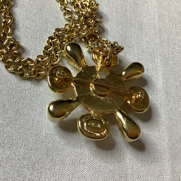 Vintage KJL Necklace/ Brooch - Picture 4 of 11